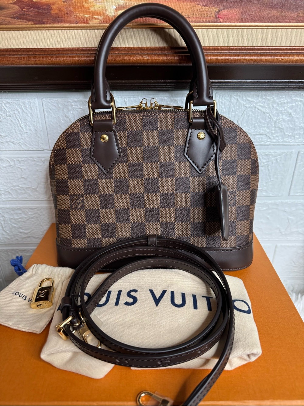 Alma BB Damier Ebene